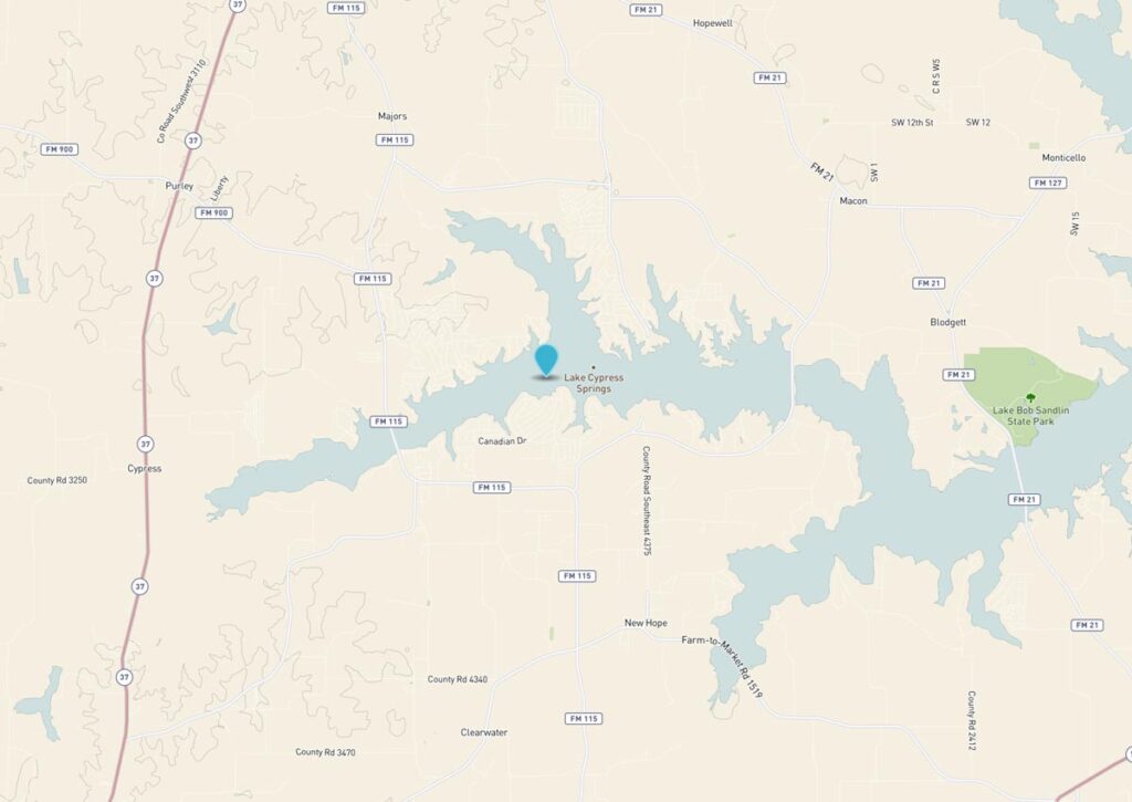 Lake Cypress Springs Homes for Sale Burt Ladner Real Estate